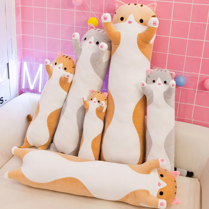 Long Cat Pillow Large Plush Toys Sleeping Pillow