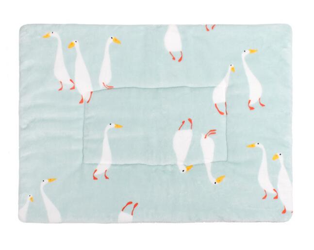 Double-sided blanket mat