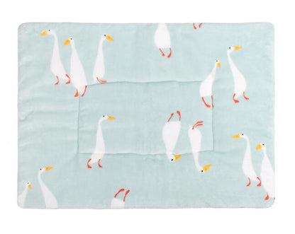 Double-sided blanket mat