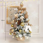 Mini Christmas Tree Decorations Christmas Indoor DecorationTabletop Mini House Christmas Tree Ornament