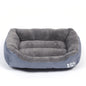 New, soft, and cozy fleece pet bed. Waterproof bottom. Suitable for small, medium &amp; large pets. Keep pets warm.