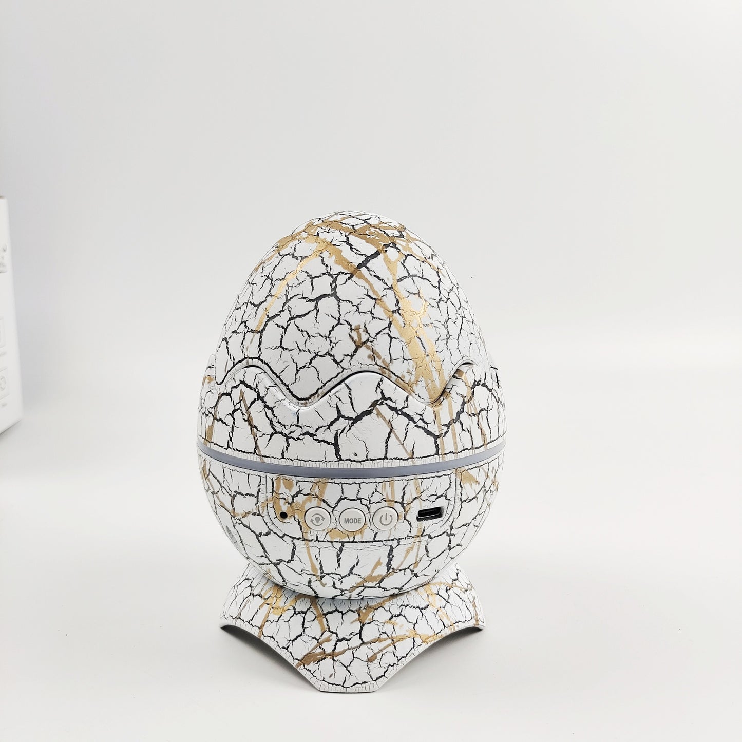 LED Dinosaur Egg Star Sky Projection Light Remote Control Bluetooth Music Star Sky Light Christmas Day Atmosphere Night Light Projector 