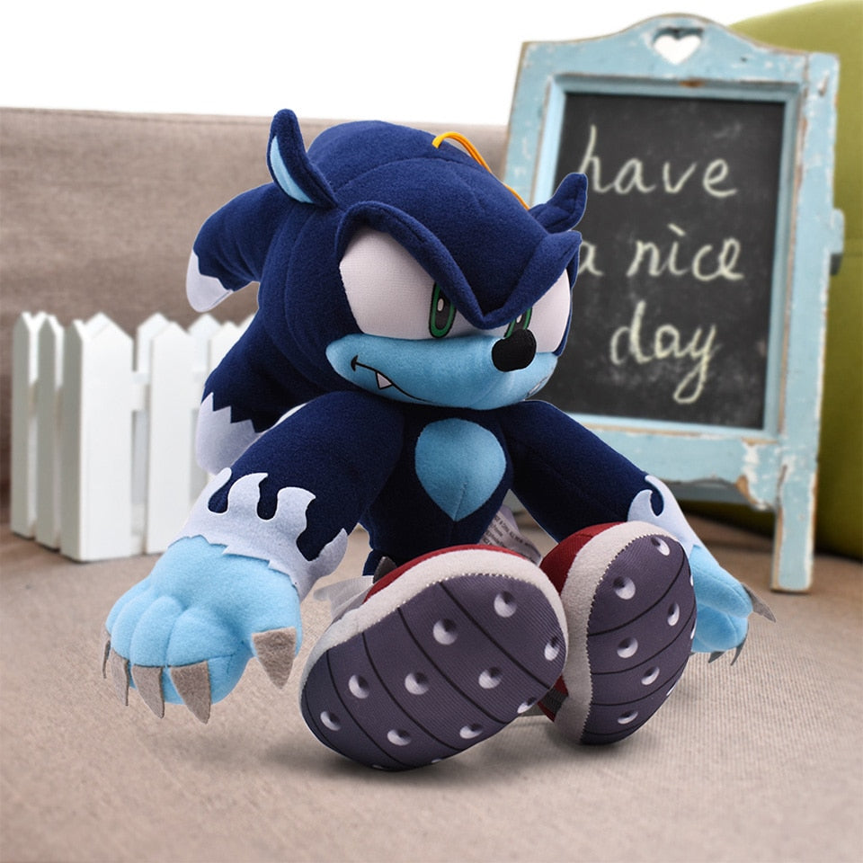 30cm 12.4'' Plush Toys The Hedgehog &amp; Black Shadow the Hedgehog Plush Stuffed Toys Doll for Children Kids