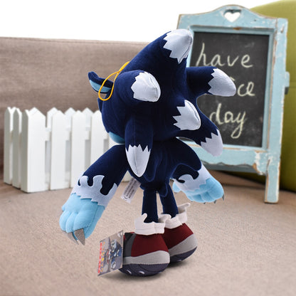 30cm 12.4'' Plush Toys The Hedgehog &amp; Black Shadow the Hedgehog Plush Stuffed Toys Doll for Children Kids