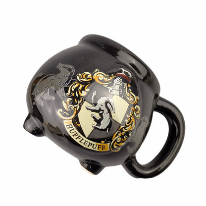 Black Mug With Legs Harry Potter Triangle Pot Ceramic Cup Censer Shape Mug Cartoon Mug Switches Brew