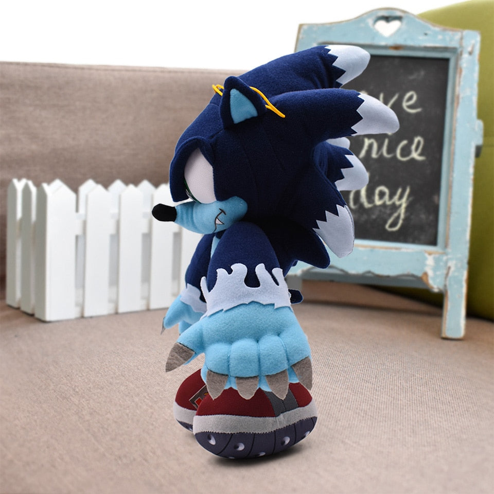 30cm 12.4'' Plush Toys The Hedgehog &amp; Black Shadow the Hedgehog Plush Stuffed Toys Doll for Children Kids