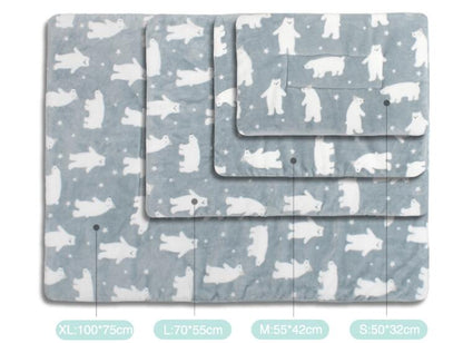 Double-sided blanket mat