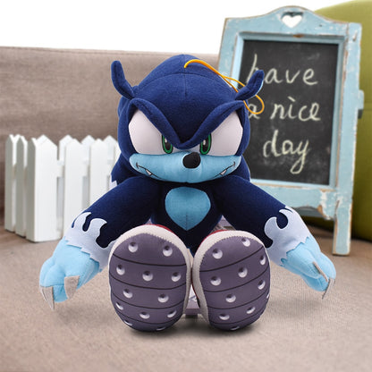 30cm 12.4'' Plush Toys The Hedgehog &amp; Black Shadow the Hedgehog Plush Stuffed Toys Doll for Children Kids