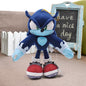 30cm 12.4'' Plush Toys The Hedgehog &amp; Black Shadow the Hedgehog Plush Stuffed Toys Doll for Children Kids