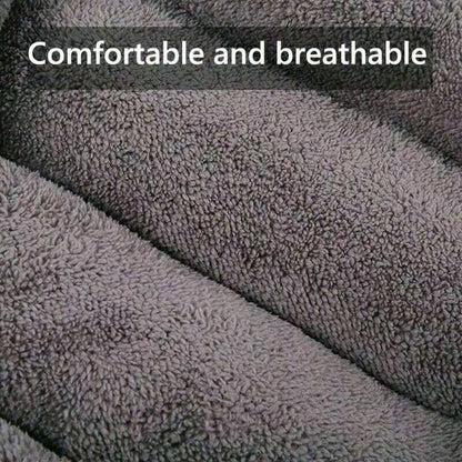 New, soft, and cozy fleece pet bed. Waterproof bottom. Suitable for small, medium &amp; large pets. Keep pets warm.