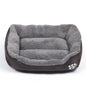 New, soft, and cozy fleece pet bed. Waterproof bottom. Suitable for small, medium &amp; large pets. Keep pets warm.