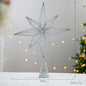 Christmas Tree Top Star Five-Pointed Star Christmas Decoration Christmas Tree Star Ornament Hanging Decor