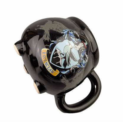 Black Mug With Legs Harry Potter Triangle Pot Ceramic Cup Censer Shape Mug Cartoon Mug Switches Brew