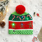 LED Christmas Hat Sweater Knitted Beanie Christmas Light Up Knitted Hat Christmas Gift for Kids Adult Xmas 2023 New Year Decor