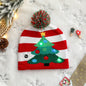 LED Christmas Hat Sweater Knitted Beanie Christmas Light Up Knitted Hat Christmas Gift for Kids Adult Xmas 2023 New Year Decor